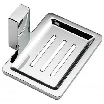 Мильниця Frap F182, білий/хром