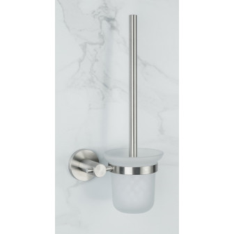 Йоржик туалетний Frap F30110 настінний, нержавіюча сталь