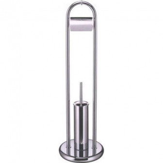 Йорж підлоговий з папероутримувачем Frap F903, хром