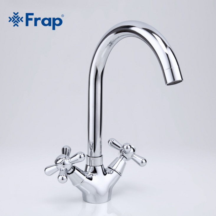 Змішувач для кухні Frap H25 F4025, хром фото