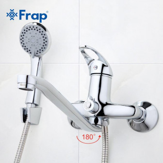 Змішувач для ванни Frap F2203, хром