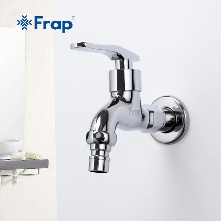 Кран водорозбірний Frap F522, хром фото
