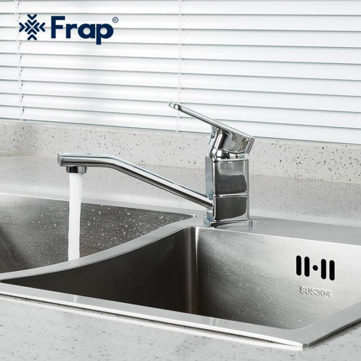 Змішувач для кухні Frap H60 F4560, хром фото