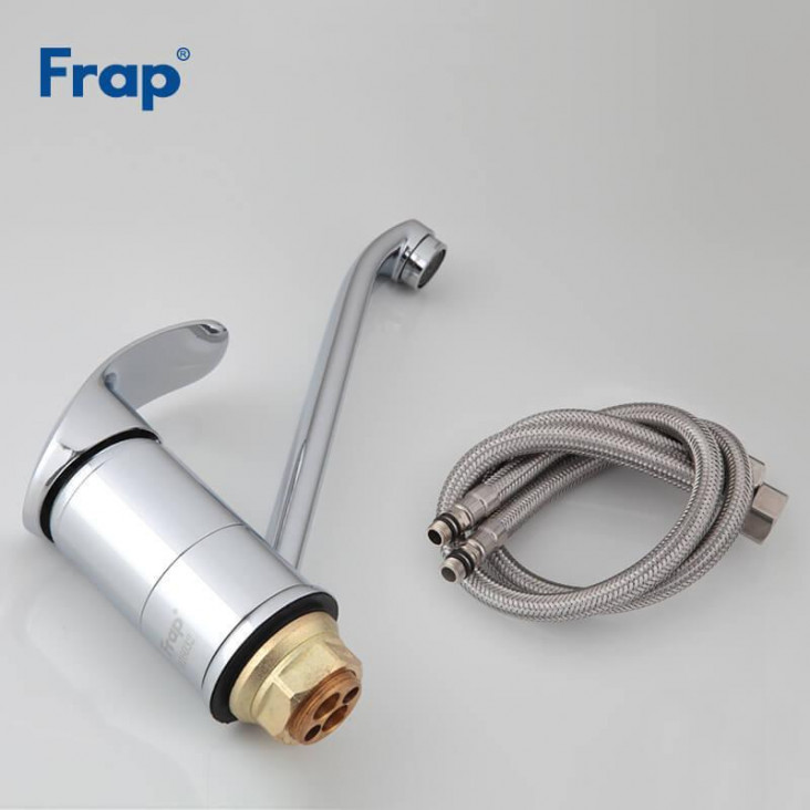Змішувач для кухні Frap H21 F4921, хром фото