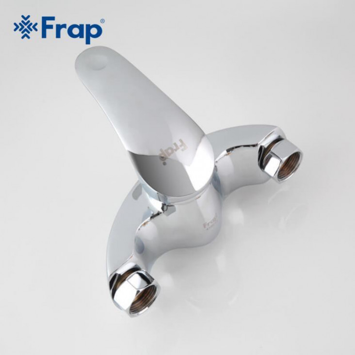 Змішувач для кухні настінний Frap H21 F4621, хром фото