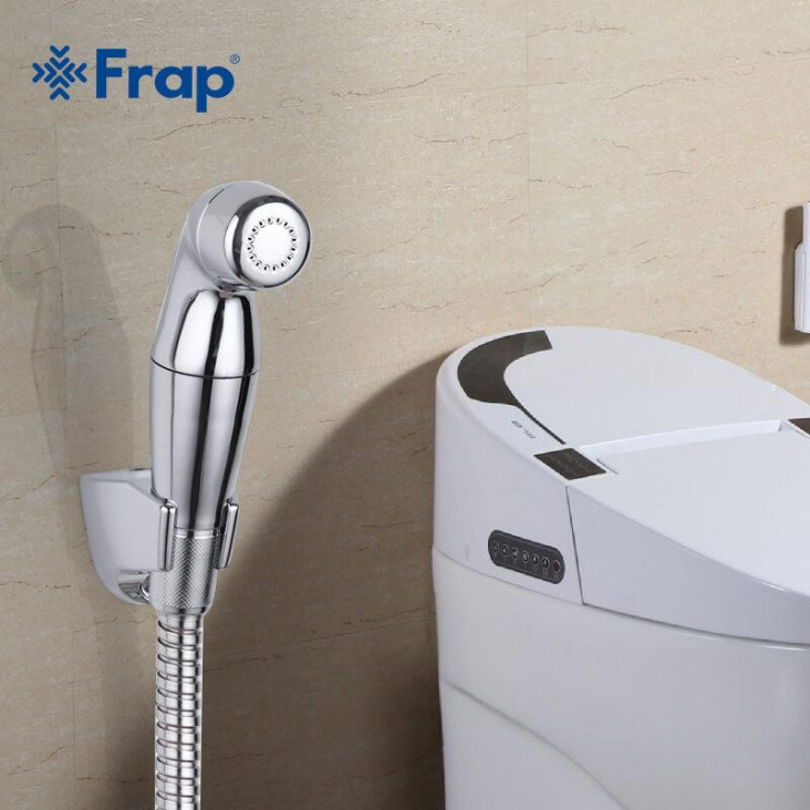 Гігієнічний набір Frap F27 (лійка, шланг, кронштейн) фото