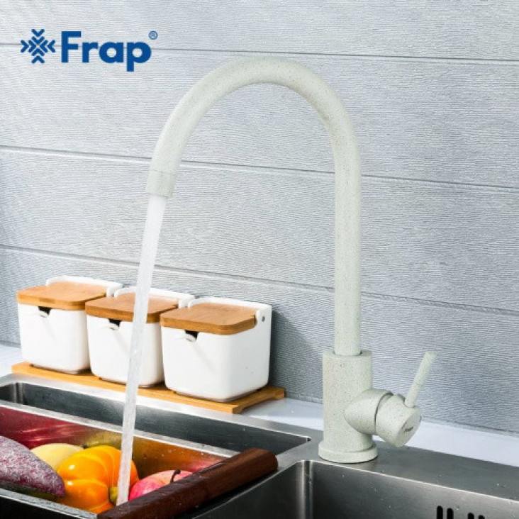 Змішувач для кухні Frap H899 F40899-2, світло-сірий фото