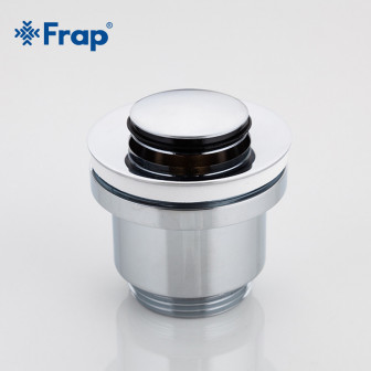 Донний клапан Frap F61, автомат, 1 1/4", хром