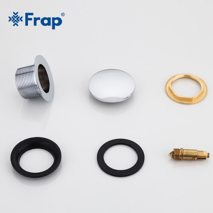 Випуск для ванни Frap F63, автомат, 1 1/2", хром фото