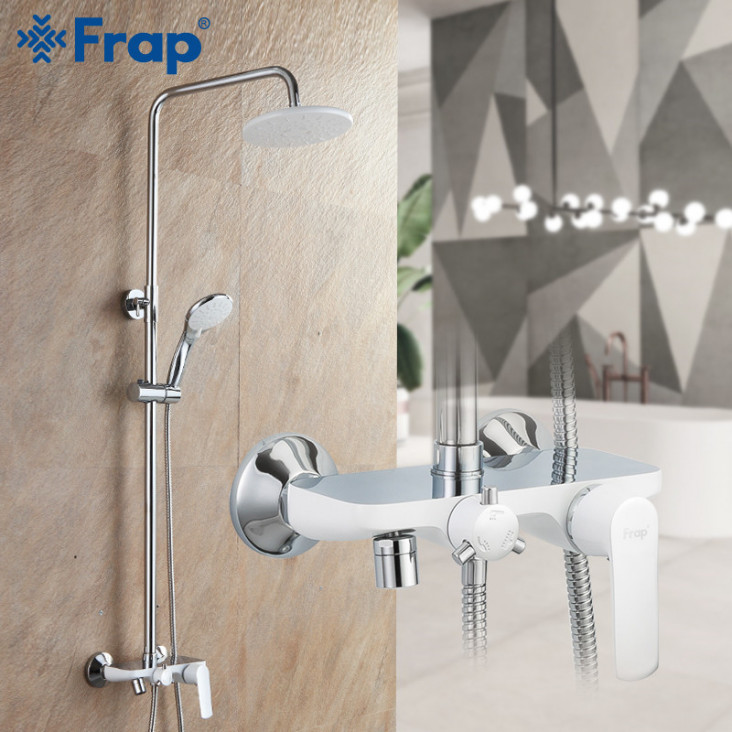 Душова система Frap H31 F2431 з верхнім душем фото