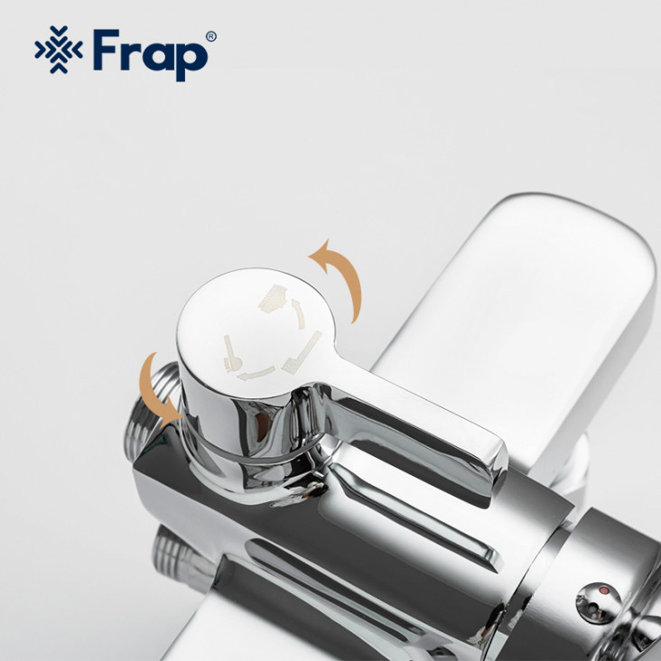 Душова система Frap F2461 білий/хром фото