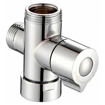 Дивертор + картридж для змішувача Frap FBBB-3 поворотний, хром