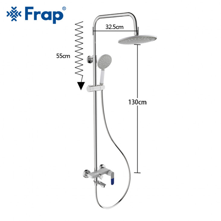 Душова система Frap F2434 фото