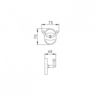 Гачок для рушників Frap F1905-2