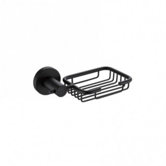 Мильниця настінна чорна Frap F30202-1