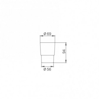 Стакан для зубних щіток Frap F752
