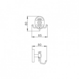 Гачок для рушників Frap F1905-3