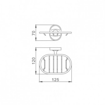 Мильниця з тримачем Frap F1902-1