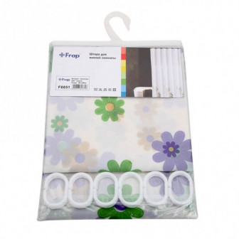 Шторка для ванної Frap F8851