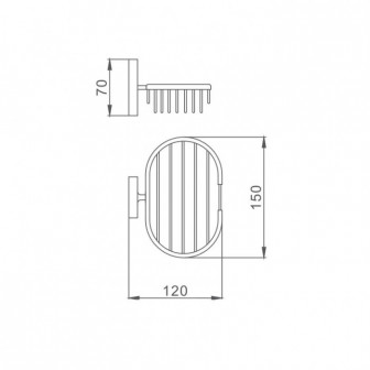 Мильниця з тримачем Frap F1902-2