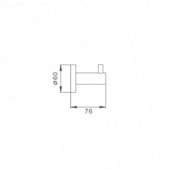 Гачок для рушників Frap F30105