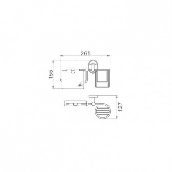 Тримач туалетного паперу Frap F1903-1