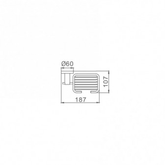 Мильниця настінна Frap F30102-1