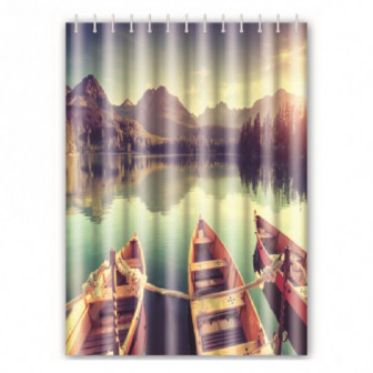 Текстильна шторка для ванної Frap F8653