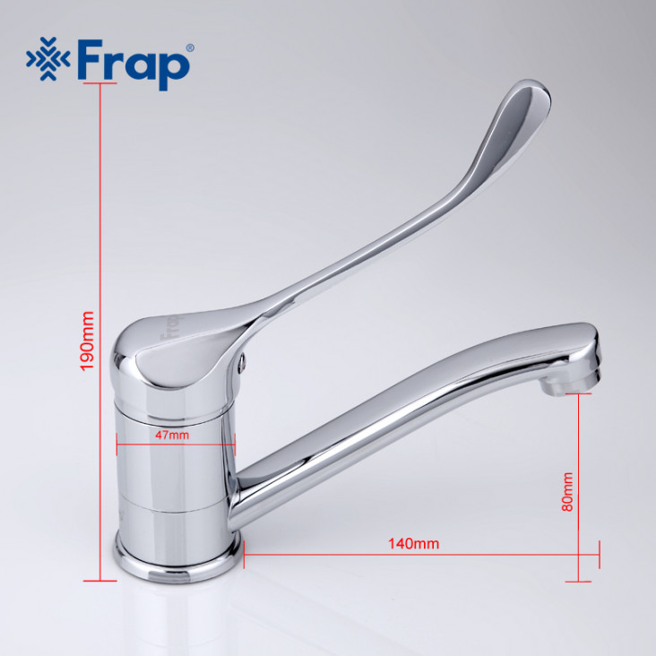 Змішувач для кухні ліктьовий Frap F4554-2 фото