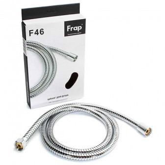 Шланг для душа Frap F46, нержавеющая сталь, 1500 мм, хром